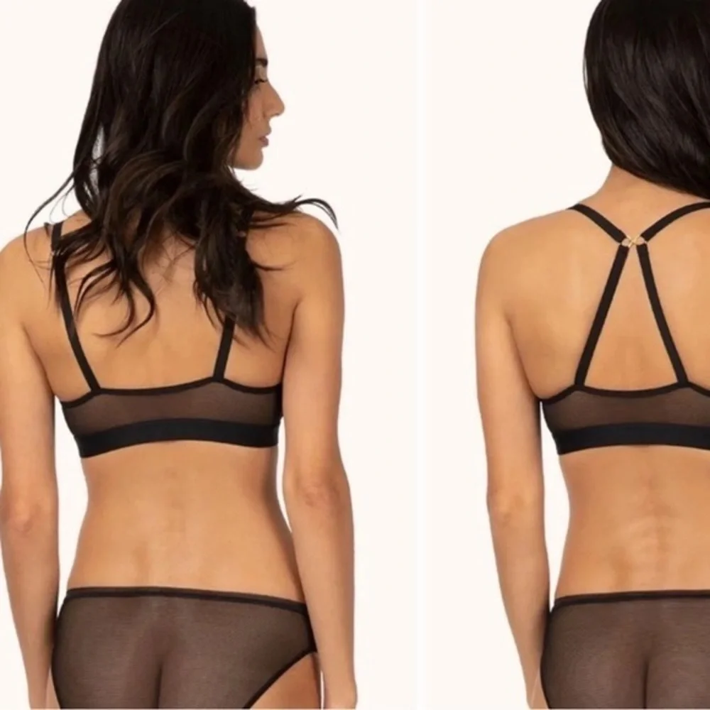 Lively The Front Close‎ black wireless J hook t shirt bra black 34DDD